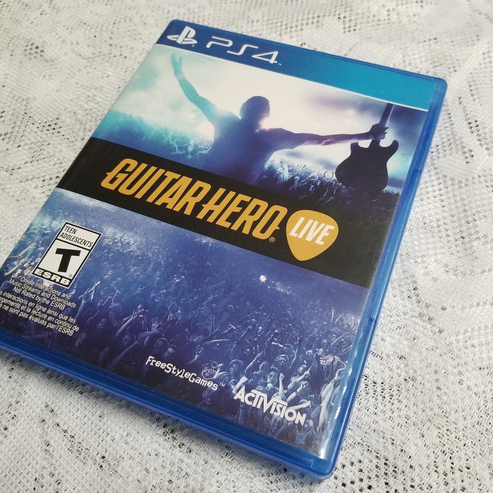 PS4 "Guitar Hero"  Game Live   Game Only